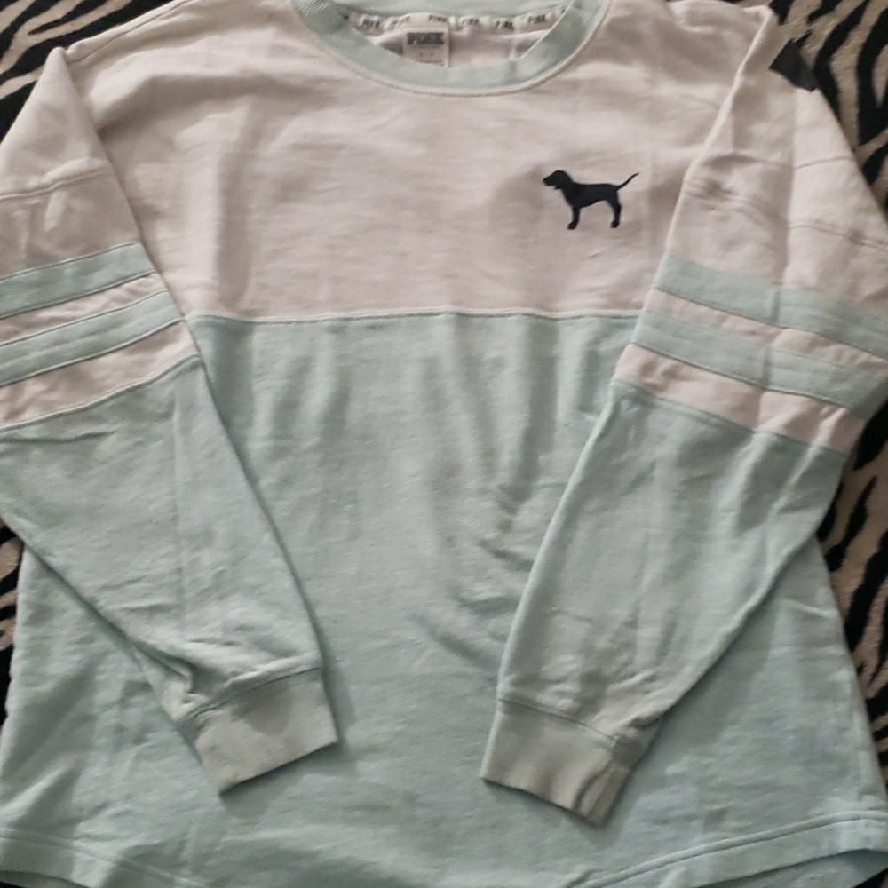 VICTORIA'S SECRET LOVE PINK LIGHT PULLOVER SWEATER